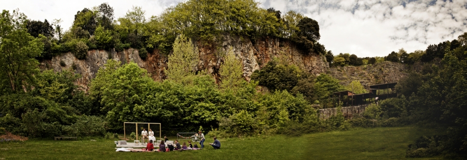 Wild Girl at Weston super Mare Old Town Quarry - Theatre Orchard North Somerset © Mike Kleinsteuber