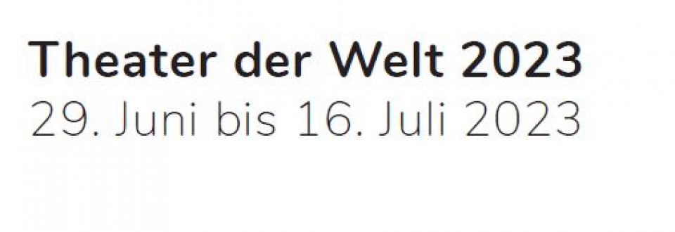 Theater der Welt 2023