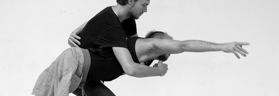 This is - Rehearsal with James O'Shea and Mary Nugent (Photo: Sarah Cairns)