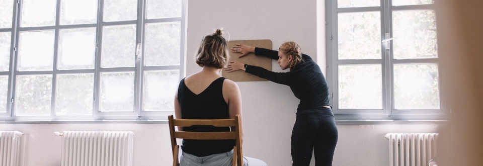 City, panic - BADco.'s workshop presentation © Tanja Kanazir