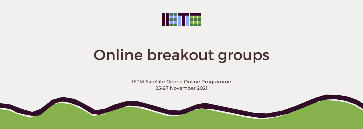 Online breakout groups banner