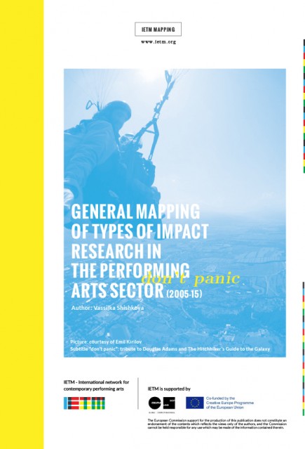 Configure Mapping of Types of Impact Research in the Performing Arts Sector (2005-2015)