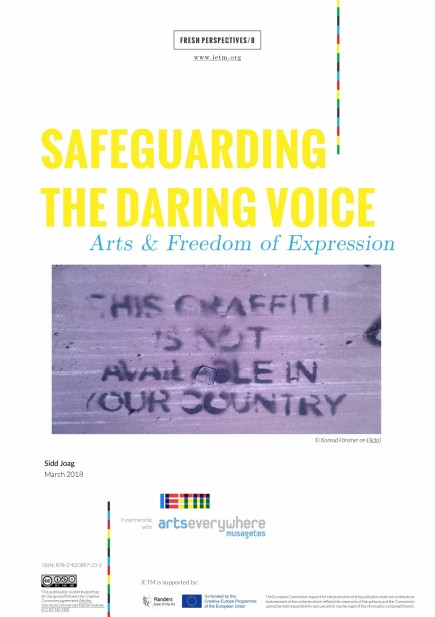 Configure FRESH PERSPECTIVES 8: Safeguarding the Daring Voice. Arts and Freedom of Expression