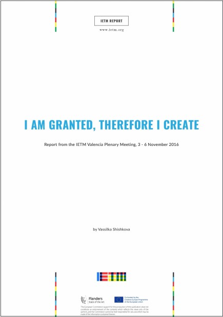 I am granted, therefore I create