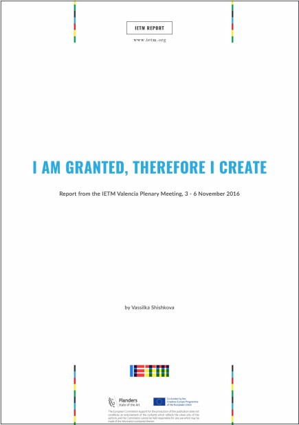 I am granted, therefore I create