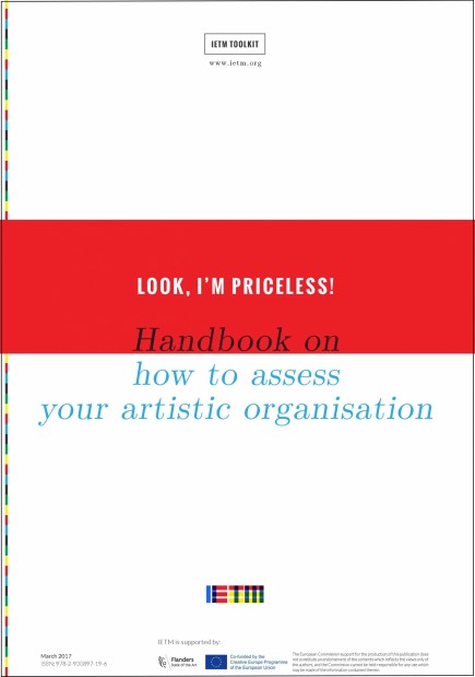 Look, I'm priceless! Handbook on how to assess your artistic organisation