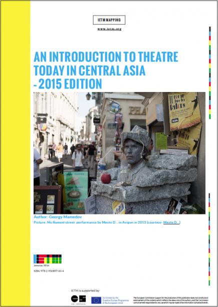 Configure An Introduction to Theatre Today in Central Asia