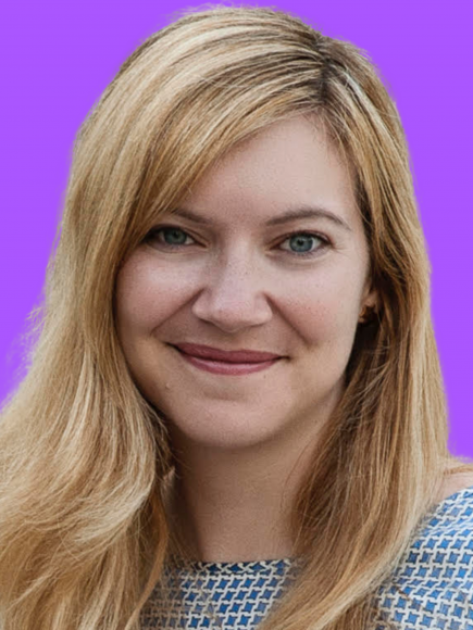 Profile picture of Cristina Carlini on purple background