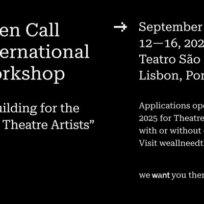 Open call for the Capacity building for inclusion of theatre artists