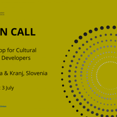 Open call for participation: Workshop for Cultural Mobility Developers in the Balkans (Slovenia)