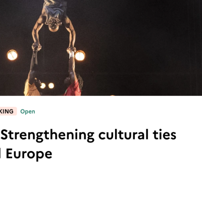 French institute Connect & Create webpage