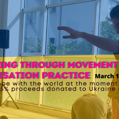 Grounding through Movement Improvisation practice online class 