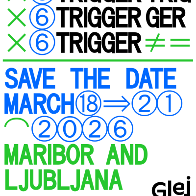 Save the date: March 18th-21st / Maribor and Ljubljana / design @Grupa Ee