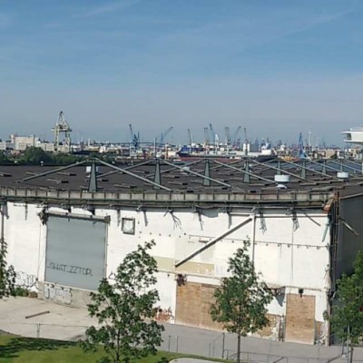 Theaer der Welt at Hamburg harbour