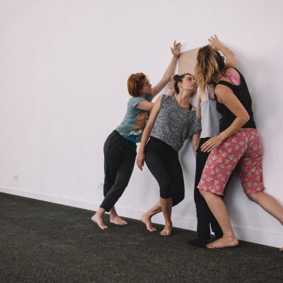 City, panic. BADco.'s workshop presentation. Photo credit: Tanja Kanazir