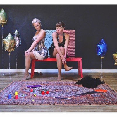Welly O'Brien and Kate Marsh in "Famuli" Photo by Matthew Niemc